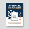 Apartment Maintenance Checklist Cover