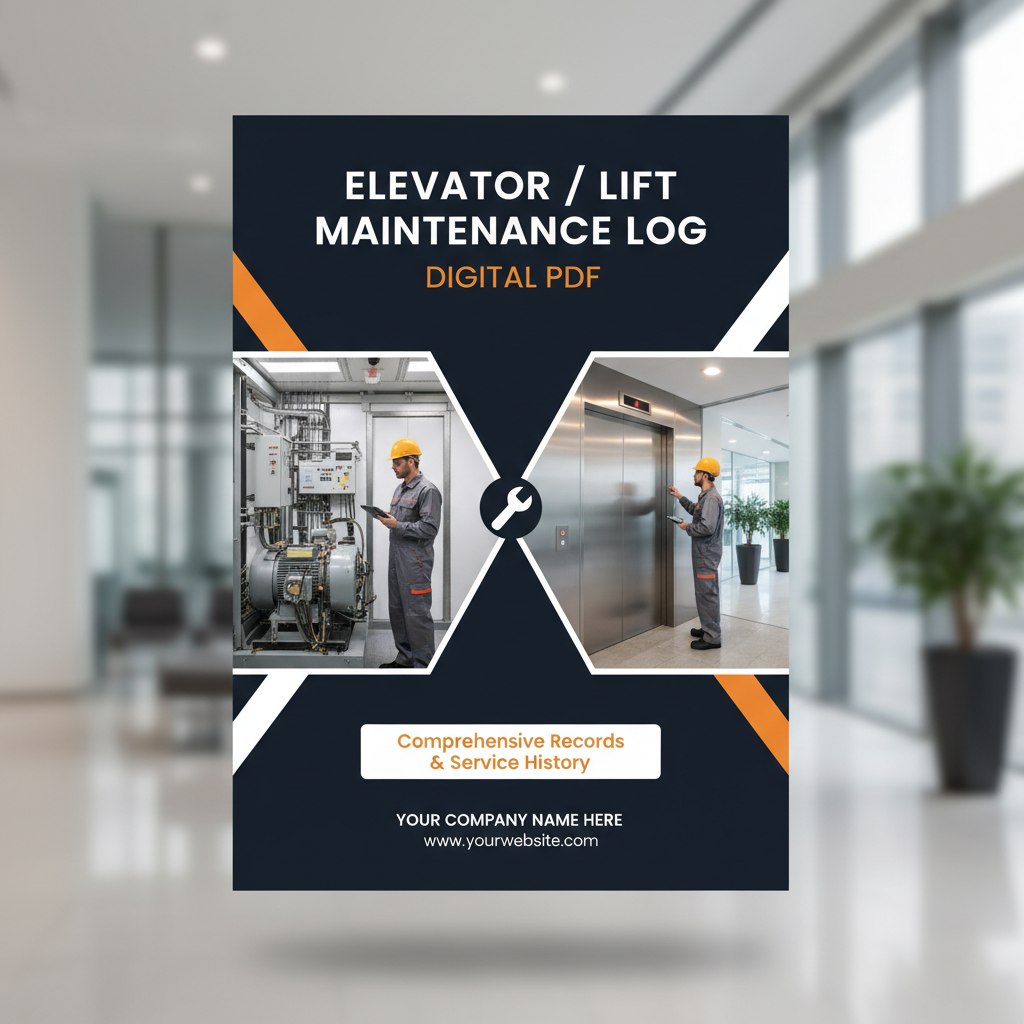 Elevator/Lift Maintenance Log cover image