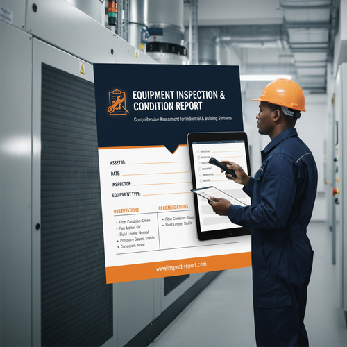 Equipment Inspection & Condition Report cover image