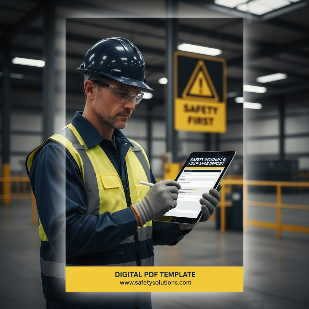 Safety Incident & Near-Miss Report Form cover image