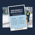 Snow Removal & Winter Prep Checklist cover image