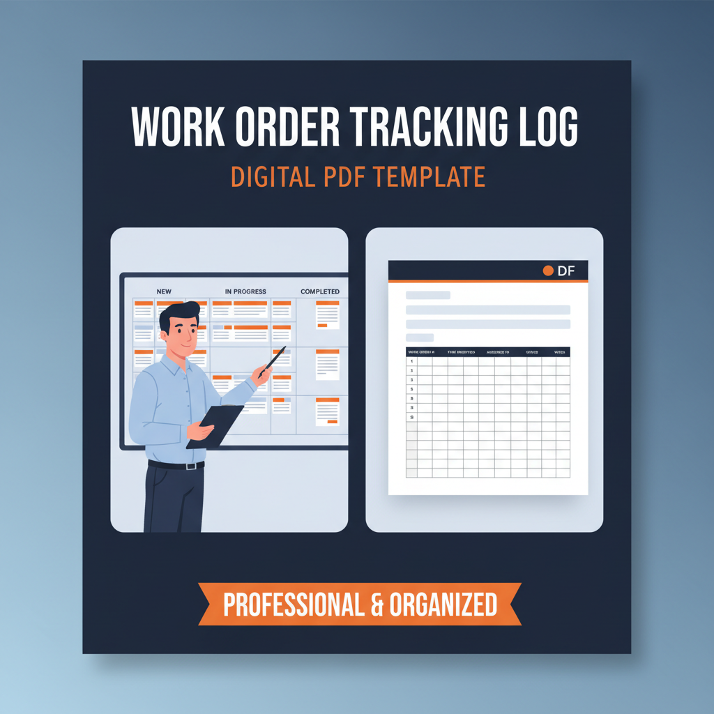 Work Order Tracking Log cover image