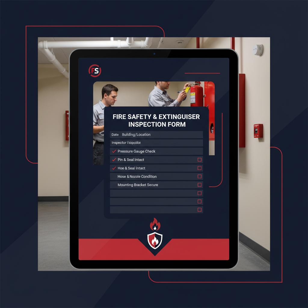 Fire Safety & Extinguisher Inspection Form cover image